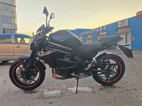 2013 Kawasaki ER-6N, чёрный, 400000 рублей, вид 3