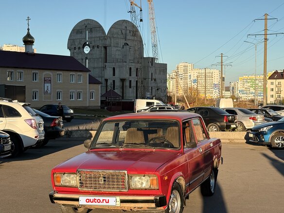 1995 Lada (ВАЗ) 2107, красный, 78000 рублей