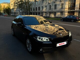 2016 BMW 5 серии 520d VI (F10/F11/F07) Рестайлинг, чёрный, 2350000 рублей, вид 3