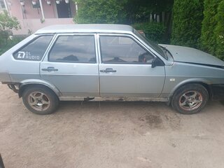 1997 Lada (ВАЗ) 2109, серебристый, 63000 рублей, вид 4