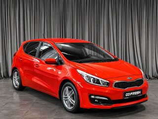 2016 Kia Ceed II Рестайлинг, красный, 1020000 рублей, вид 1