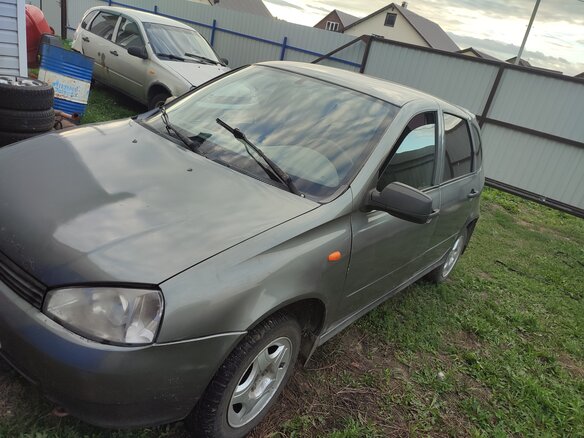 2010 Lada (ВАЗ) Kalina I, серый, 149999 рублей