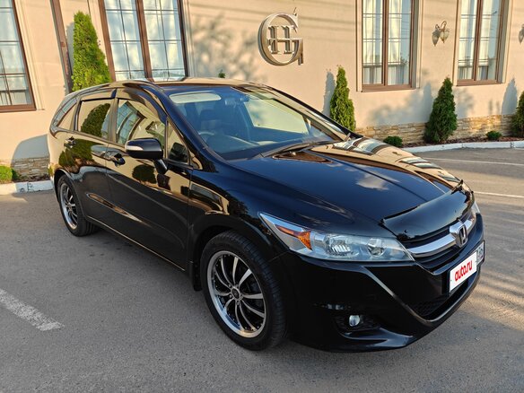 2010 Honda Stream II Рестайлинг, чёрный, 1280000 рублей - вид 1