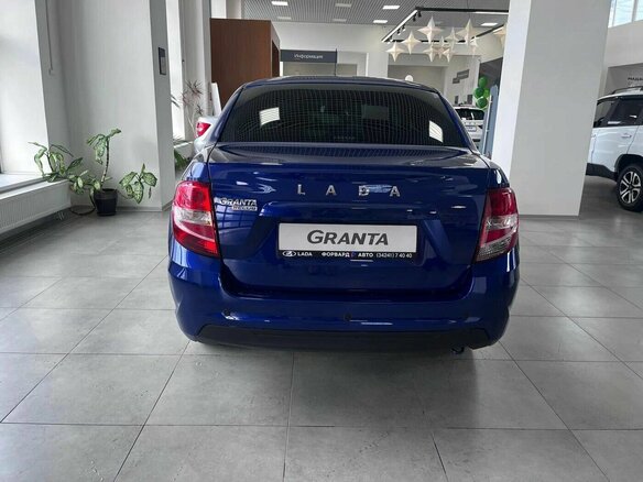 2026 Lada (ВАЗ) Granta I Рестайлинг, синий - вид 3
