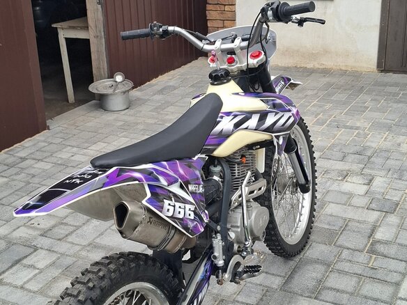 2023 Kayo K1 250 MX, фиолетовый, 105000 рублей - вид 1