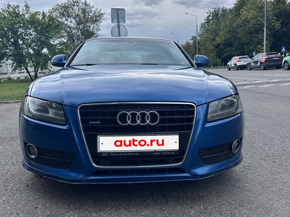 2008 Audi A5 I (8T), синий, 1100000 рублей - вид 1