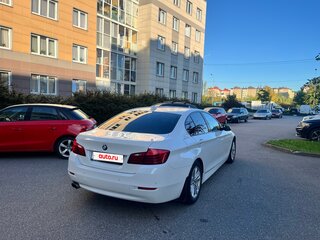 2015 BMW 5 серии 520d VI (F10/F11/F07) Рестайлинг, белый, 2000000 рублей, вид 4