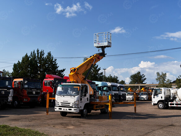 2026 Isuzu Автовышки, жёлтый, 5894688 рублей - вид 12