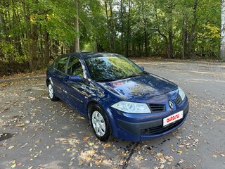 2006 Renault Megane II Рестайлинг, синий, 440000 рублей, вид 3