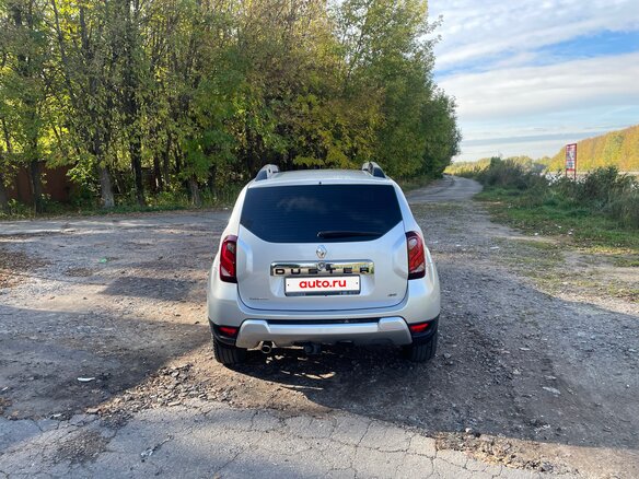 2015 Renault Duster I Рестайлинг, серебристый - вид 7
