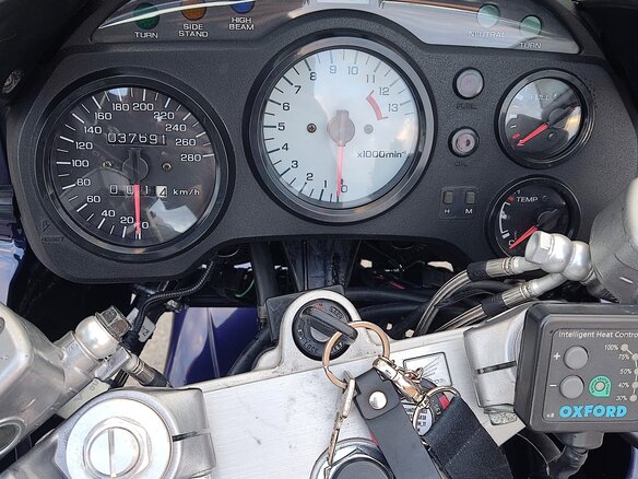 1996 Honda VFR 750, синий, 350000 рублей - вид 7