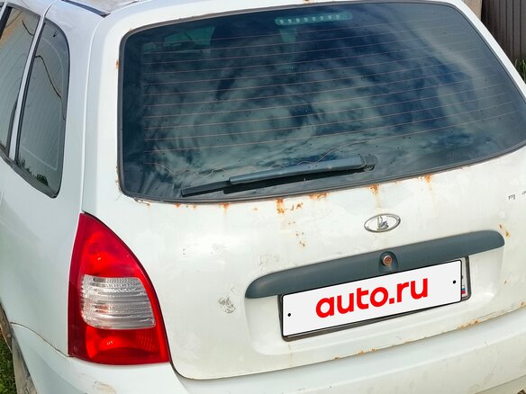 2011 Lada (ВАЗ) Kalina I, белый, 170000 рублей - вид 4