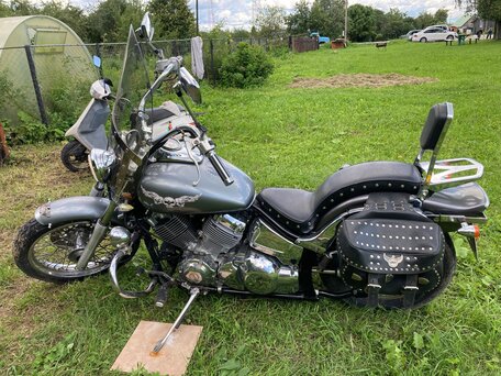 1997 Yamaha XVS400 Drag Star, серый, 290000 рублей, вид 5