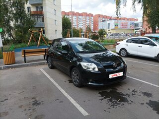 2007 Toyota Auris I, чёрный, 610000 рублей, вид 3