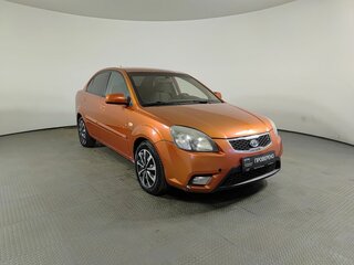 2011 Kia Rio II Рестайлинг, оранжевый, 475850 рублей, вид 3