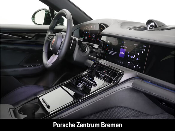 2026 Porsche Panamera 4S E-Hybrid III, зелёный - вид 15