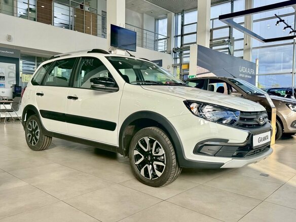 2025 Lada (ВАЗ) Granta Cross I Рестайлинг, белый - вид 2