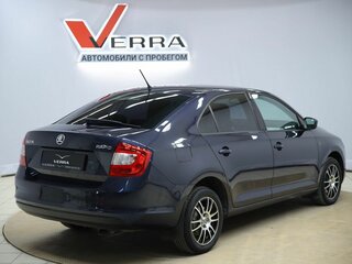 2014 Skoda Rapid I, синий, 850000 рублей, вид 5