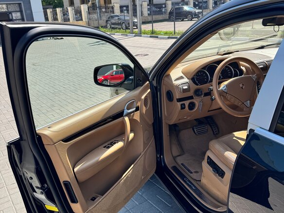 2009 Porsche Cayenne S I Рестайлинг (957), чёрный - вид 8
