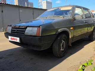 2001 Lada (ВАЗ) 21099, серебристый, 70000 рублей, вид 2