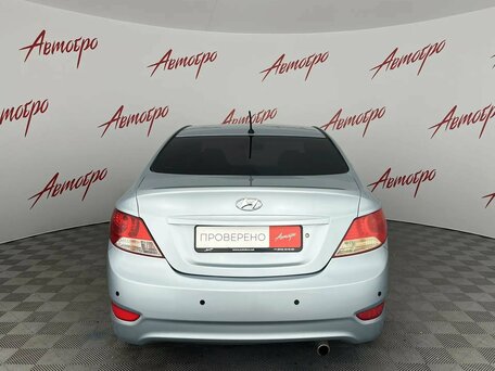 2012 Hyundai Solaris I, голубой, 699000 рублей, вид 4