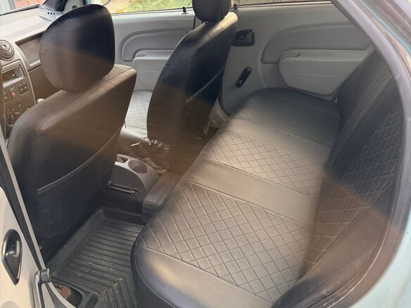 2007 Renault Logan I, зелёный, 105000 рублей - вид 4