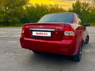 2007 Lada (ВАЗ) Priora I, красный, 170000 рублей, вид 3