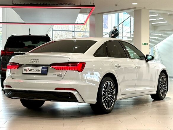 2024 Audi A6 45 TFSI V (C8) Рестайлинг, белый, 6870000 рублей - вид 6