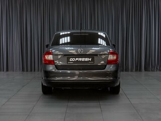 2015 Skoda Rapid I, серый, 979000 рублей, вид 4