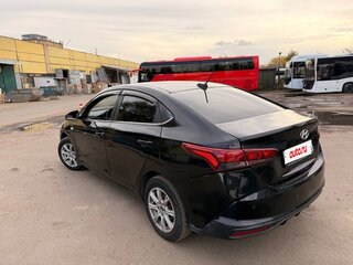 2021 Hyundai Solaris II Рестайлинг, чёрный, 1150000 рублей, вид 5