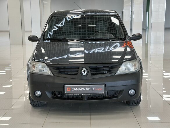 2008 Renault Logan I, серый, 212000 рублей - вид 6
