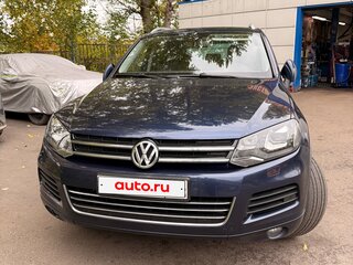 2012 Volkswagen Touareg II, синий, 2300000 рублей, вид 3