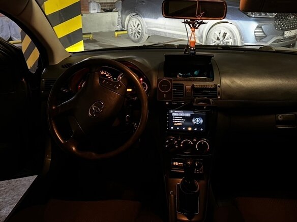 2005 Toyota Avensis II, коричневый, 380000 рублей - вид 5