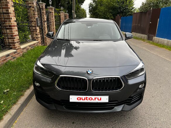 2020 BMW X2 xDrive18d I (F39), серый - вид 5