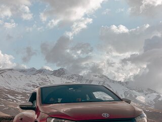 2011 Volkswagen Scirocco III, красный, 1070000 рублей, вид 4