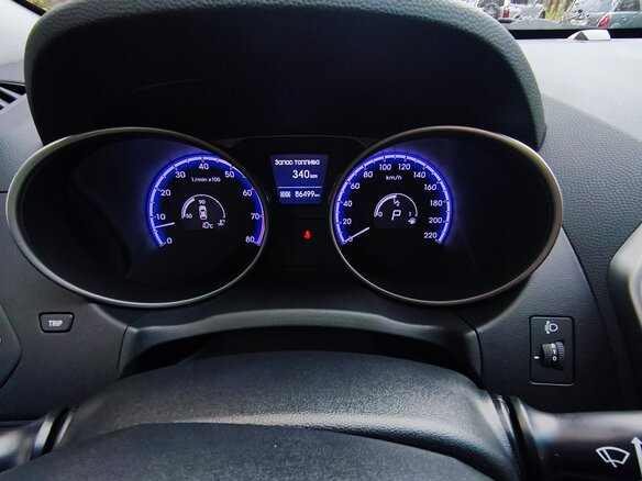 2011 Hyundai ix35 I, синий, 1450000 рублей - вид 19