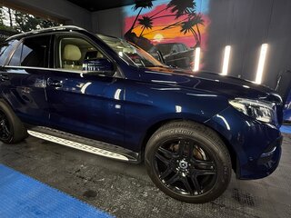 2016 Mercedes-Benz GLE 250 d I (W166), синий, 3450000 рублей, вид 4