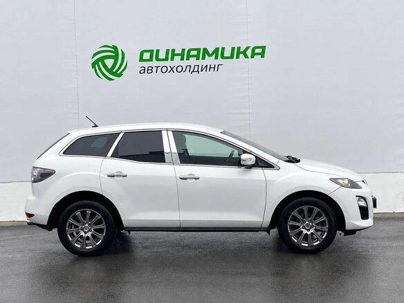 2012 Mazda CX-7 I Рестайлинг, белый, 1010000 рублей - вид 3