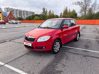 2008 Skoda Fabia II, красный, 590000 рублей, вид 1