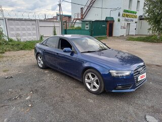 2013 Audi A4 IV (B8) Рестайлинг, синий, 1050000 рублей, вид 3