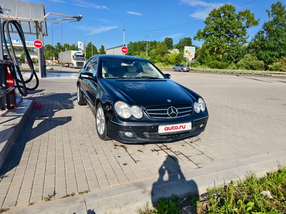 2006 Mercedes-Benz CLK-Класс 280 II (W209) Рестайлинг, чёрный, 760000 рублей - вид 6