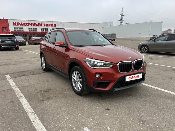 2018 BMW X1 18d xDrive II (F48), оранжевый, 2199000 рублей