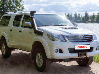 2013 Toyota Hilux VII Рестайлинг, белый, 2510000 рублей, вид 4
