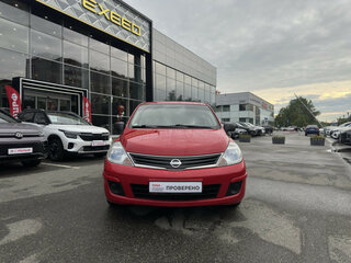 2012 Nissan Tiida I Рестайлинг, красный, 467900 рублей, вид 3
