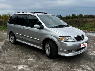 2001 Mazda MPV II (LW), серебристый, 399999 рублей, вид 1