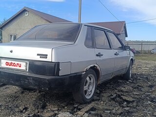1999 Lada (ВАЗ) 21099, серебристый, 70000 рублей, вид 2