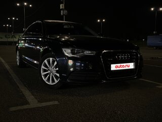2013 Audi A6 IV (C7), чёрный, 1350000 рублей, вид 1