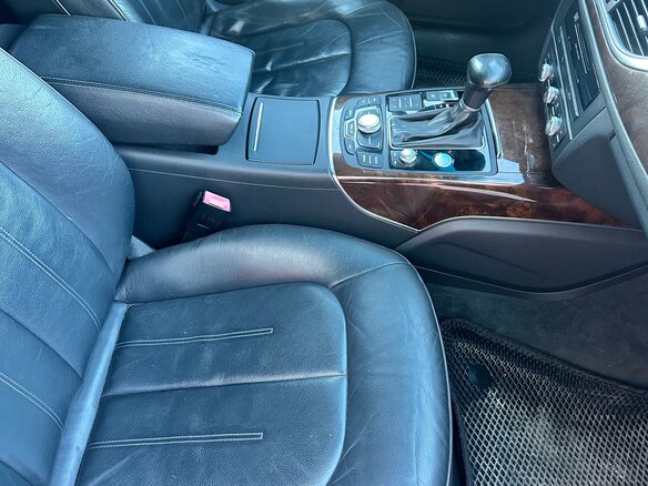 2012 Audi A6 IV (C7), чёрный, 1150000 рублей - вид 6
