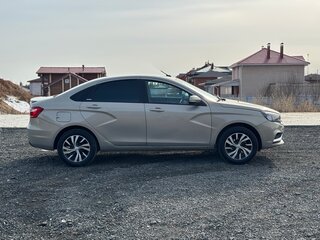 2017 Lada (ВАЗ) Vesta I, серый, 760000 рублей, вид 3