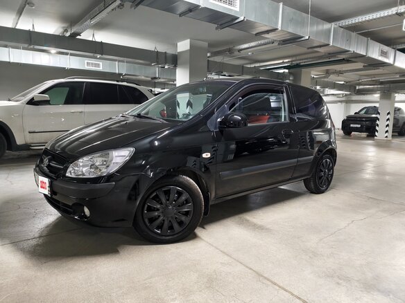 2005 Hyundai Getz I Рестайлинг, чёрный, 490000 рублей